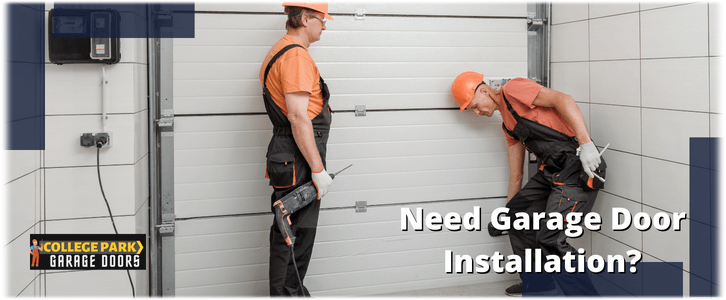 Garage Door Installation College Park MD (240) 249-4205